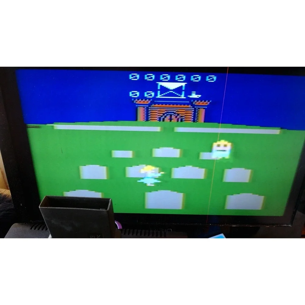 Spike's Peak Ghost Manor Xonox - Atari 2600 - Cleaned and Tested
